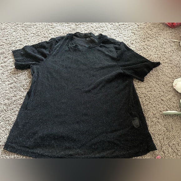 Preloved black Sparkle T-Shirt - Picture 3 of 3